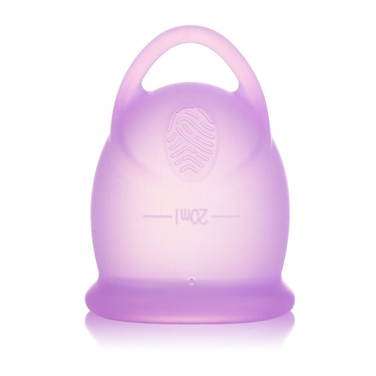 Silicone Pull Ring Menstrual Cup